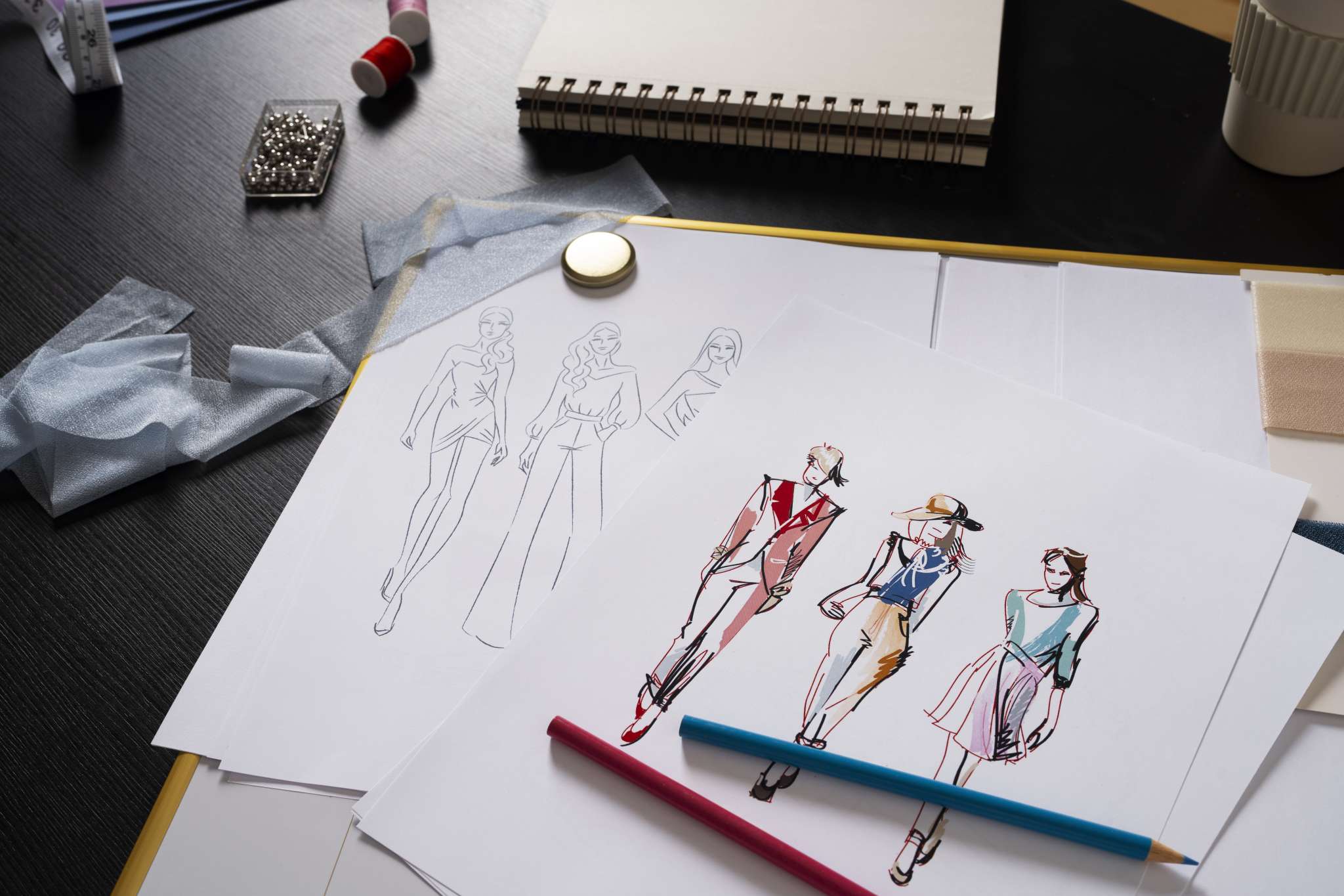 How To Draw Fashion Sketches In Simple Steps – The Chic Fashionista